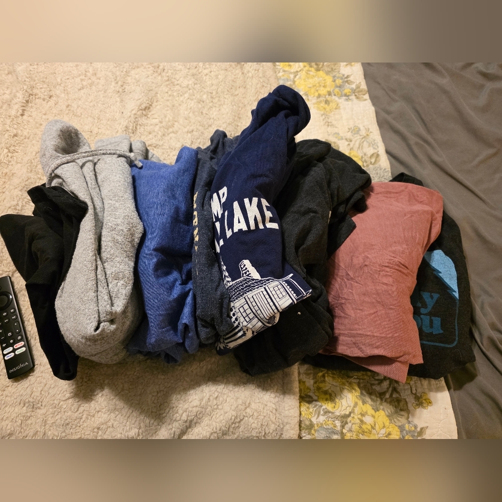 Assorted Casual T-Shirts and Hoodies